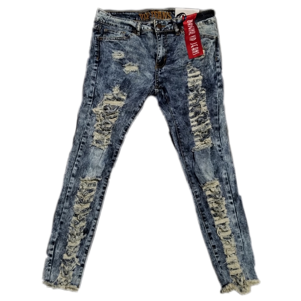 VIP distressed jeans
